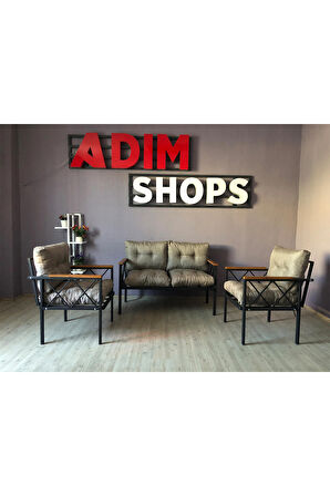 adımshops Balkon-bahçe-kafe,çay Seti,koltuk Takımı,oturma Grubu,ofis Koltuğu MİAMİ YENİ